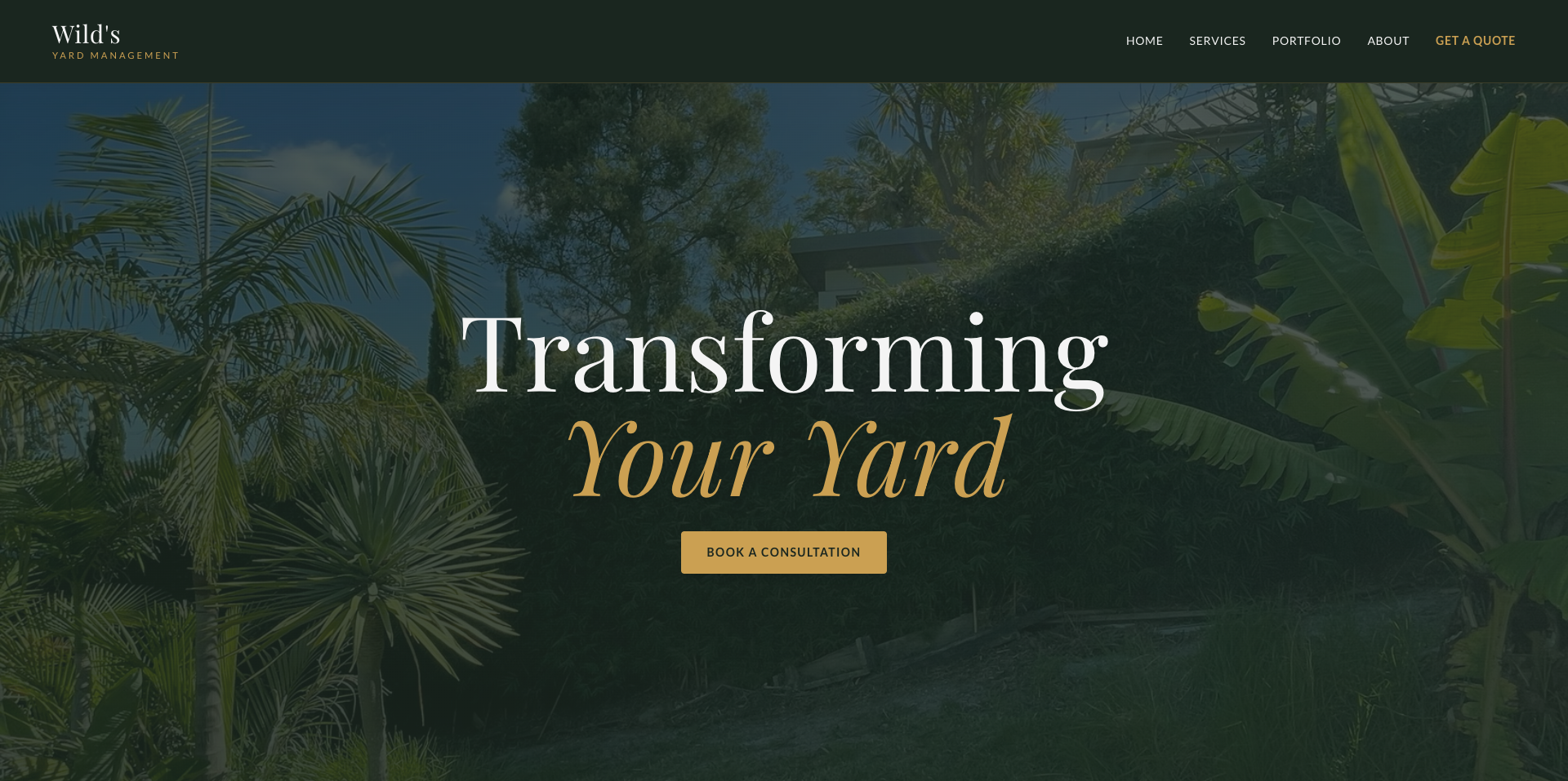 Wilds Yard Management